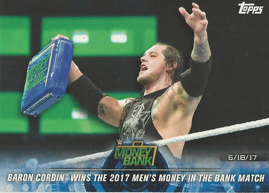 WWE Topps Road to WrestleMania 2018 Baron Corbin #92