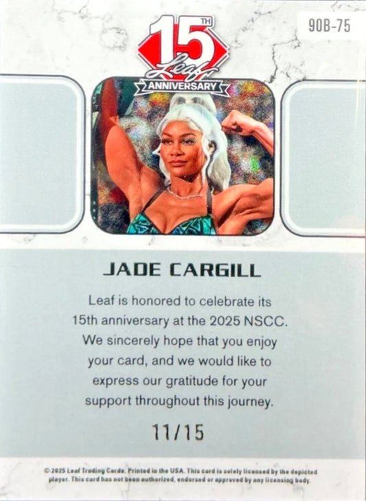 Jade Cargill trading card PW Catalog