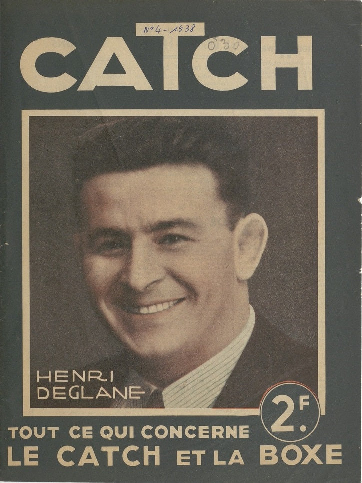 Catch Magazine issue 4 from France 1938 Henri Deglane Magazine PWcatalog