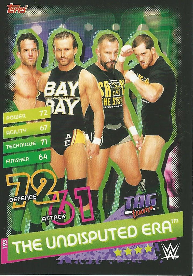WWE Topps Slam Attax Reloaded 2020 The Undisputed Era #193