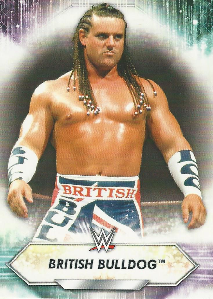 WWE Topps 2021 British Bulldog #193