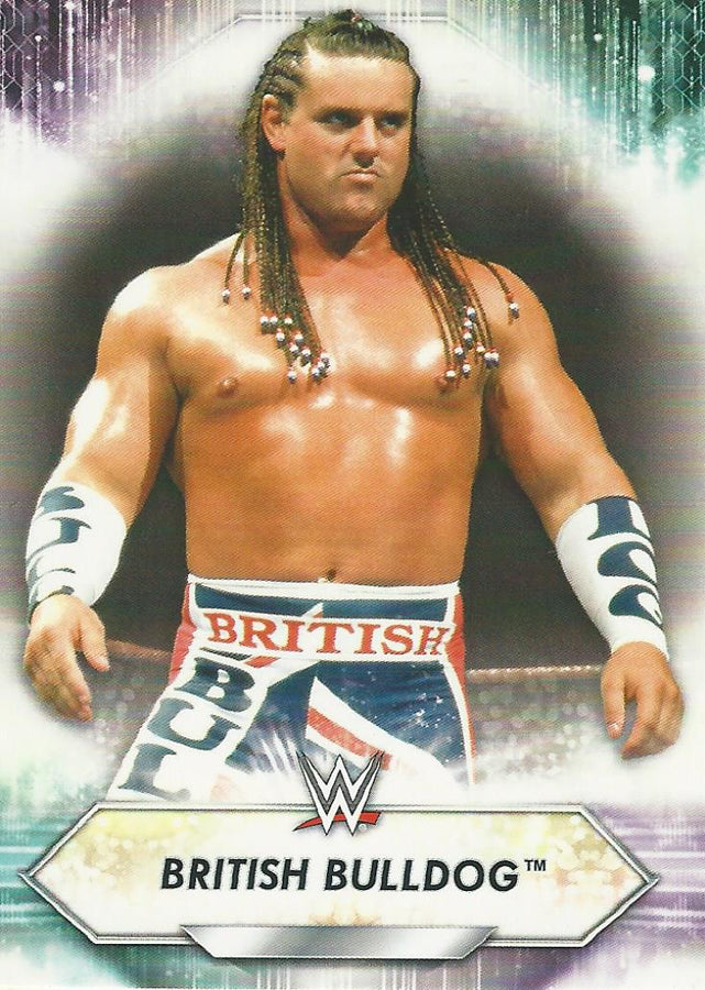WWE Topps 2021 British Bulldog #193