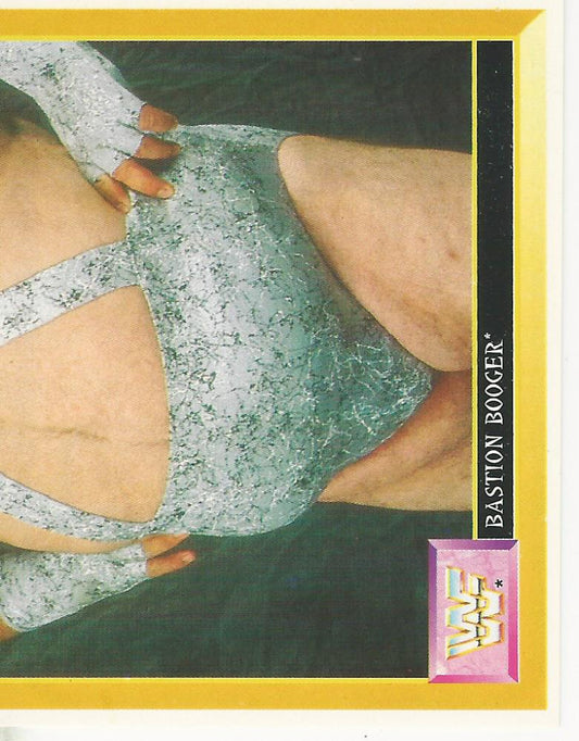 WWF Merlin Sticker 1994 Bastion Booger #193