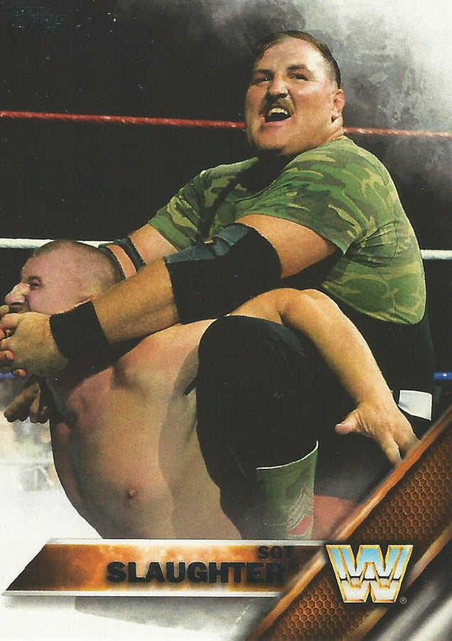 WWE Topps Then Now Forever 2016 Sgt Slaughter #193