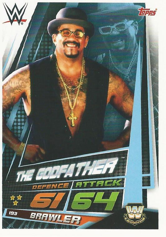WWE Topps Slam Attax Universe 2019 Godfather #193