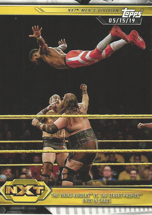 WWE Topps NXT 2019 Montez Ford #93
