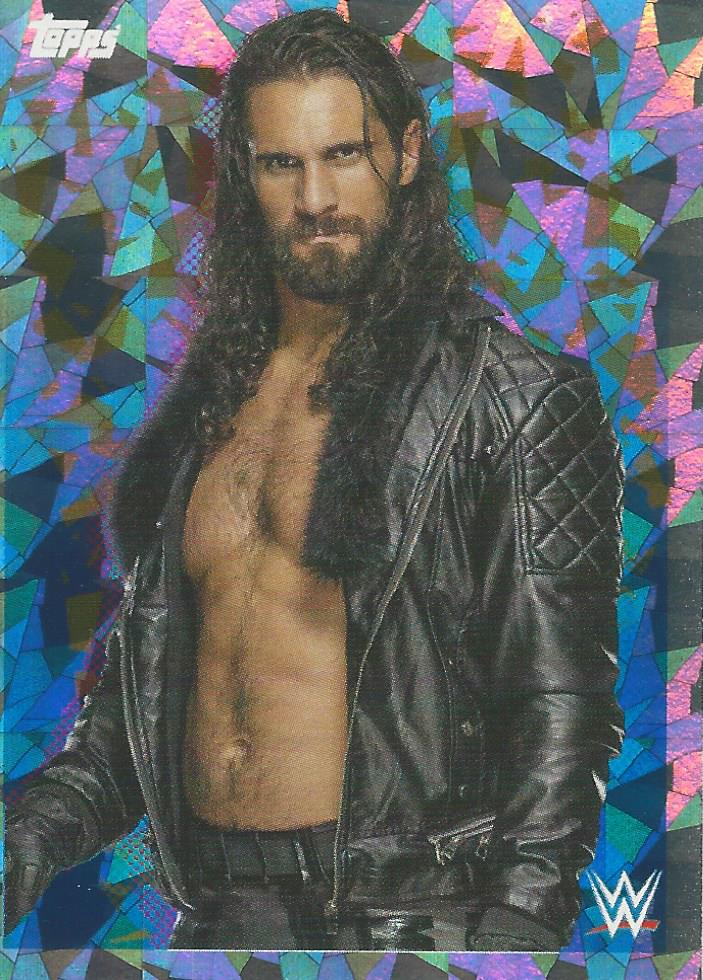 WWE Topps Road to Wrestlemania Stickers 2021 Seth Rollins #193