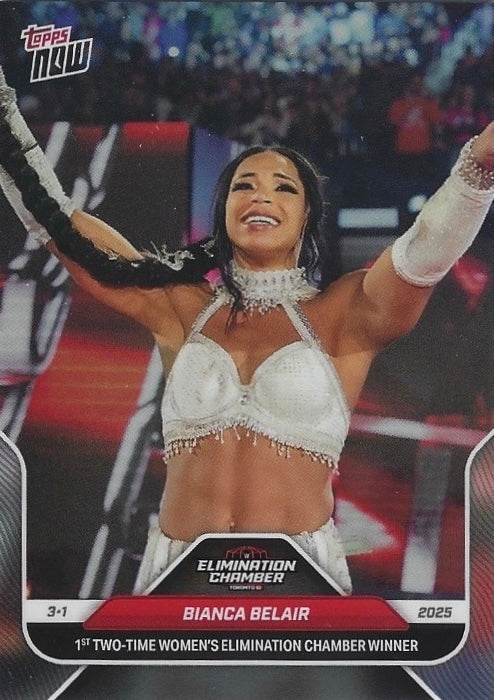 Bianca Belair 1st Two-Time Women’s Elimination Chamber Winner