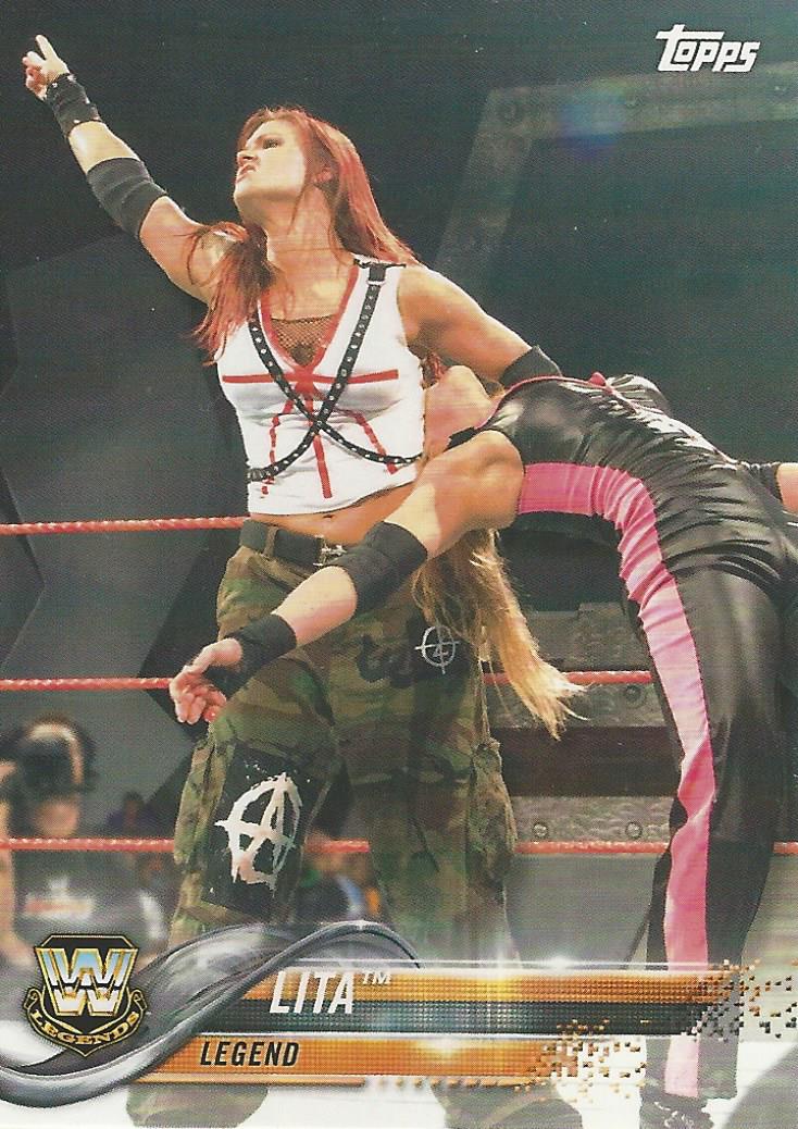 WWE Topps Then Now Forever 2018 Lita #194