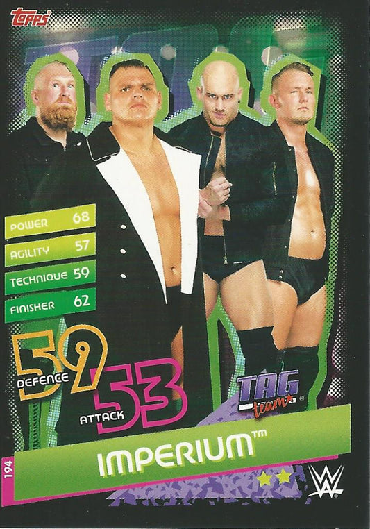 WWE Topps Slam Attax Reloaded 2020 Imperium #194
