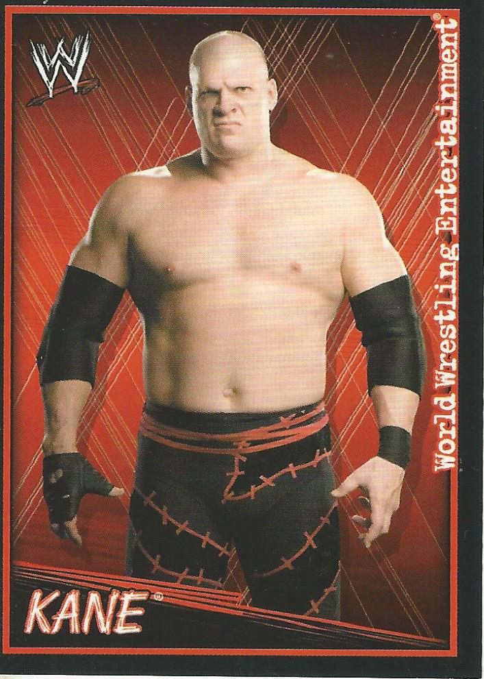WWE Topps Superstars Uncovered 2007 Sticker Kane #194