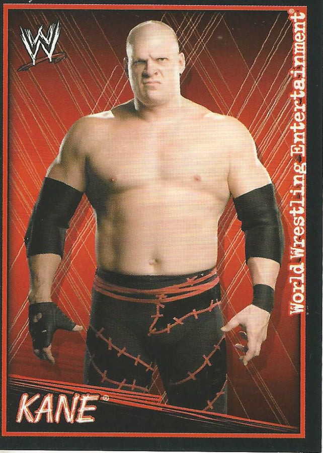WWE Topps Superstars Uncovered 2007 Sticker Kane #194