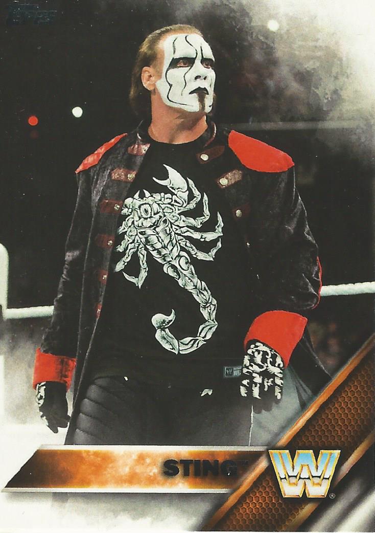 WWE Topps Then Now Forever 2016 Sting #194
