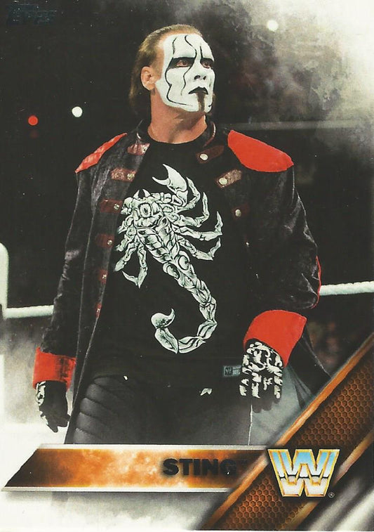 WWE Topps Then Now Forever 2016 Sting #194