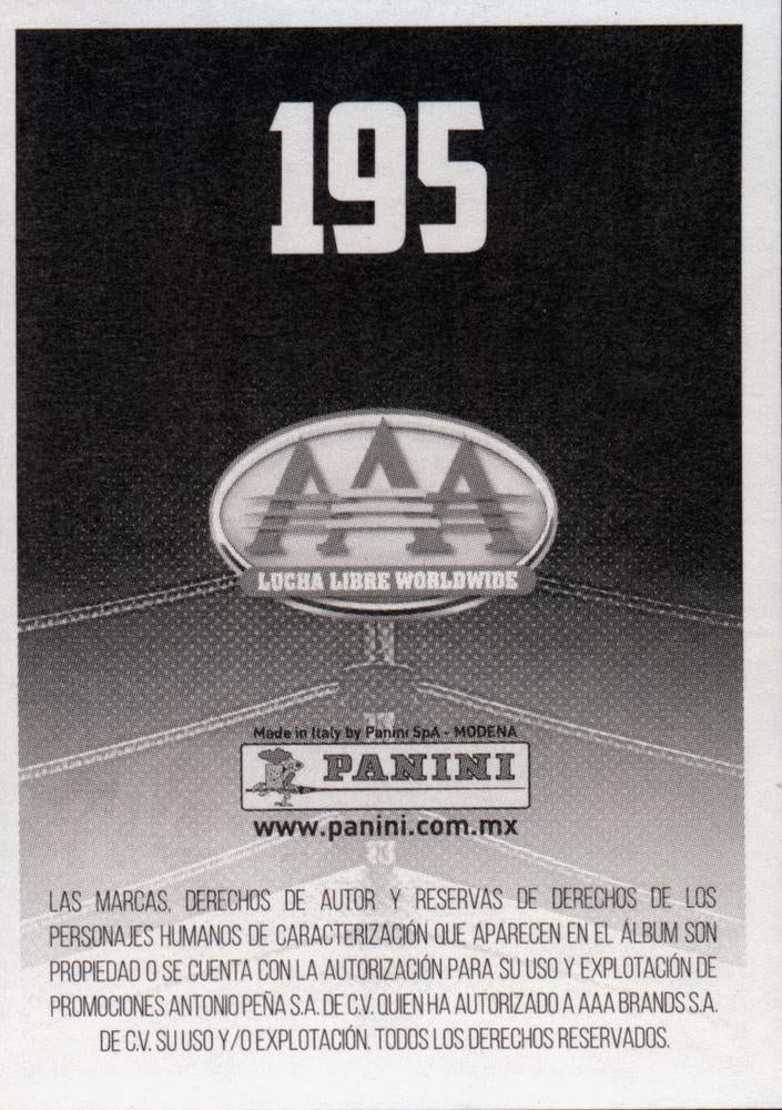 Lucha Azteca trading card PW Catalog