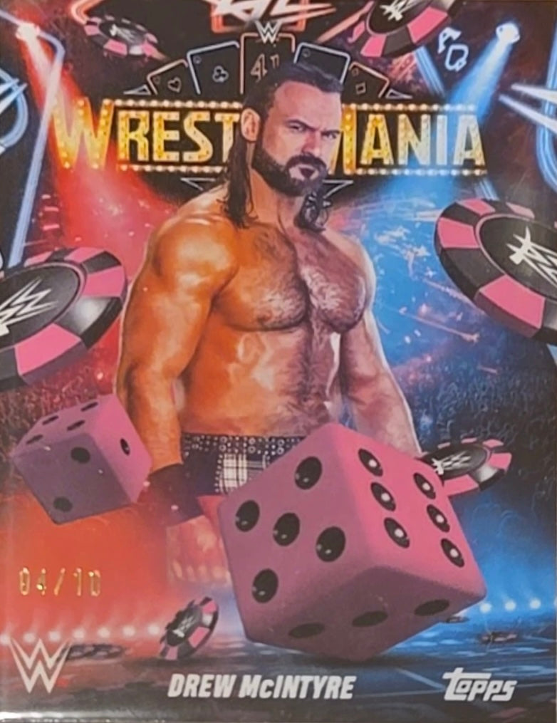 Drew Mcintyre trading card PW Catalog