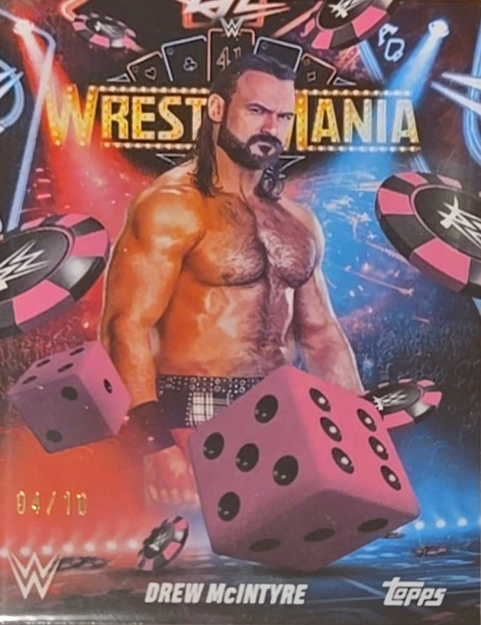 Drew Mcintyre trading card PW Catalog