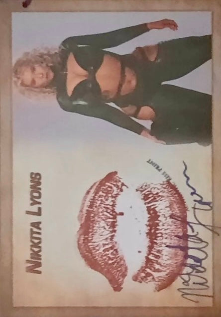 Nikkita Lyons trading card PW Catalog