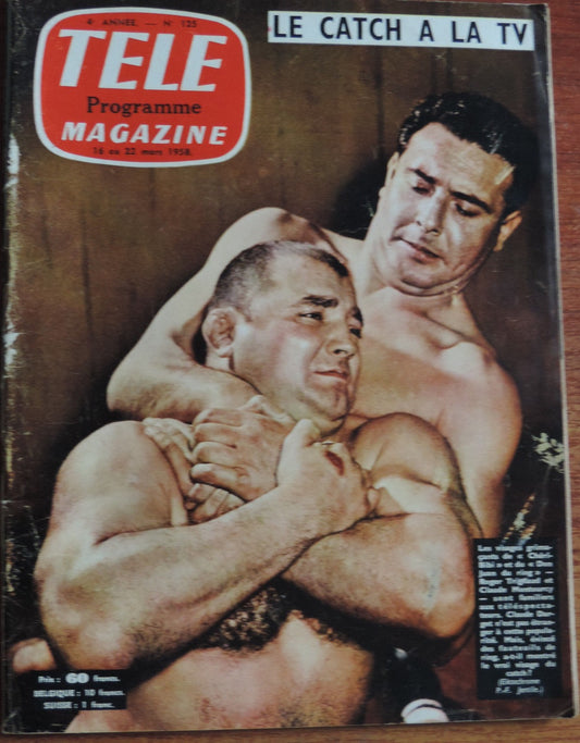 1958 Télé Programme Magazine N° 125