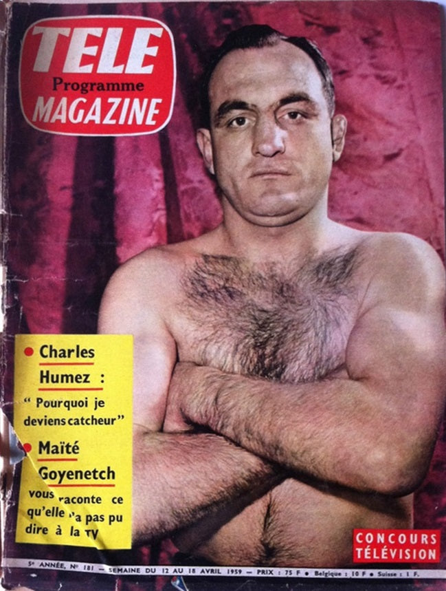 Télé Programme Magazine 1959 Issue 131 Charles Humez