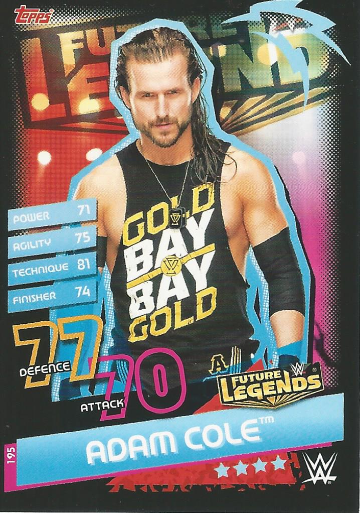 WWE Topps Slam Attax Reloaded 2020 Adam Cole #195