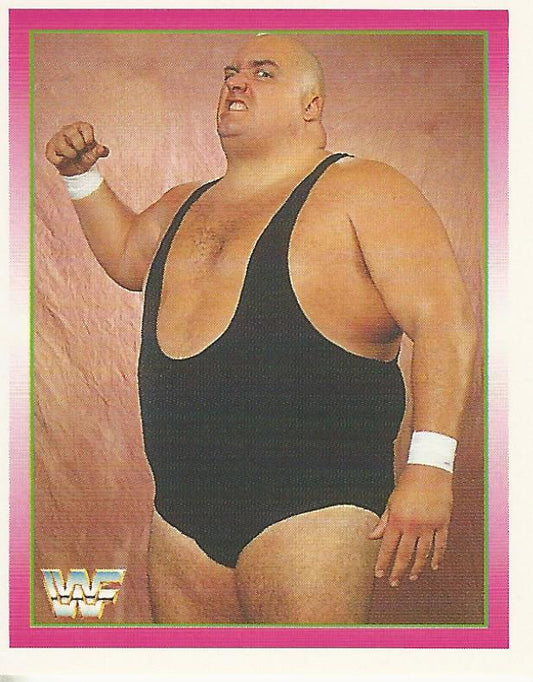 WWF Merlin Stickers 1995 King Kong Bundy #195