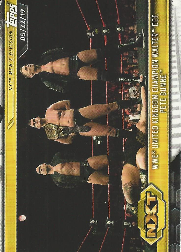 WWE Topps NXT 2019 Walter #95
