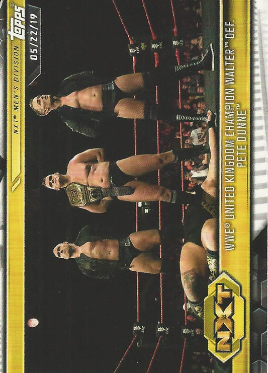 WWE Topps NXT 2019 Walter #95