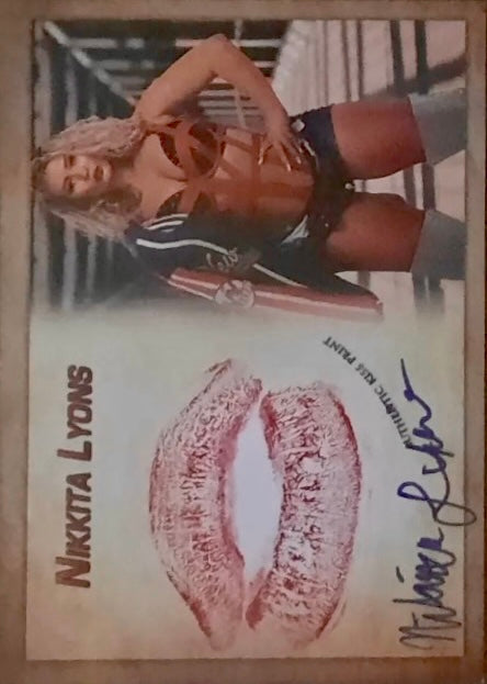 Nikkita Lyons trading card PW Catalog