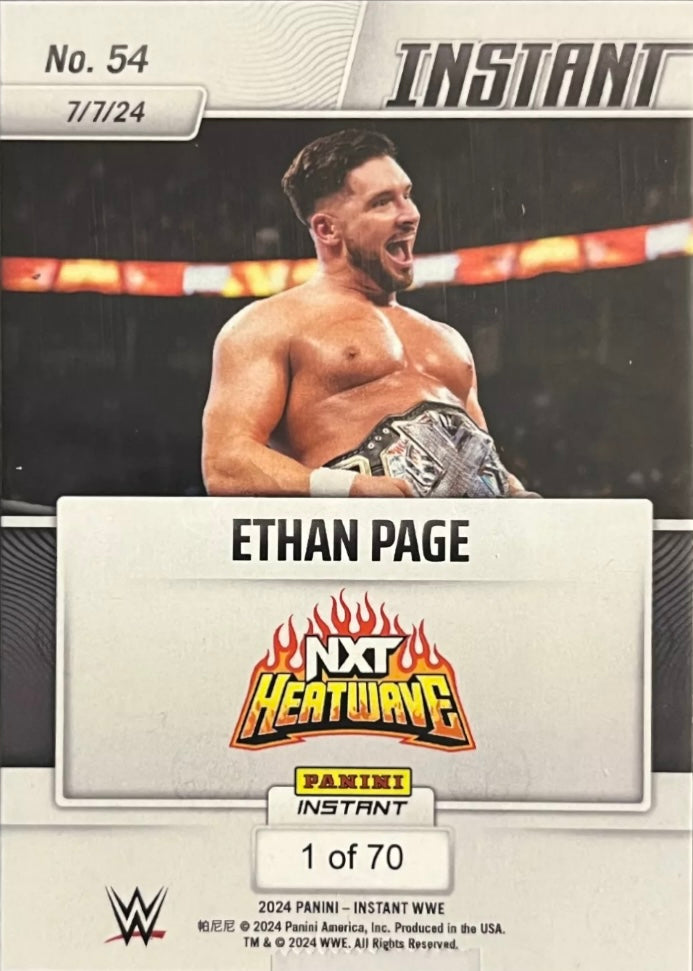Ethan Page – Ethan Page Wins the NXT Championship