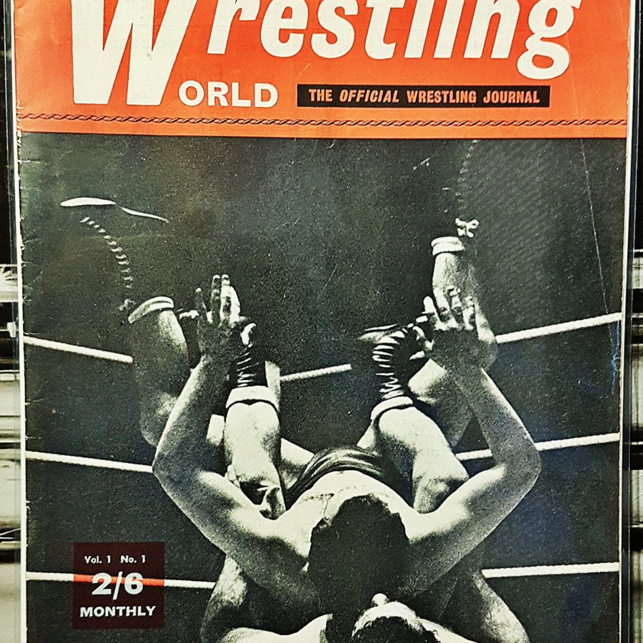 1961 Wrestling World Vol 1 no 1 from UK Magazine PWcatalog