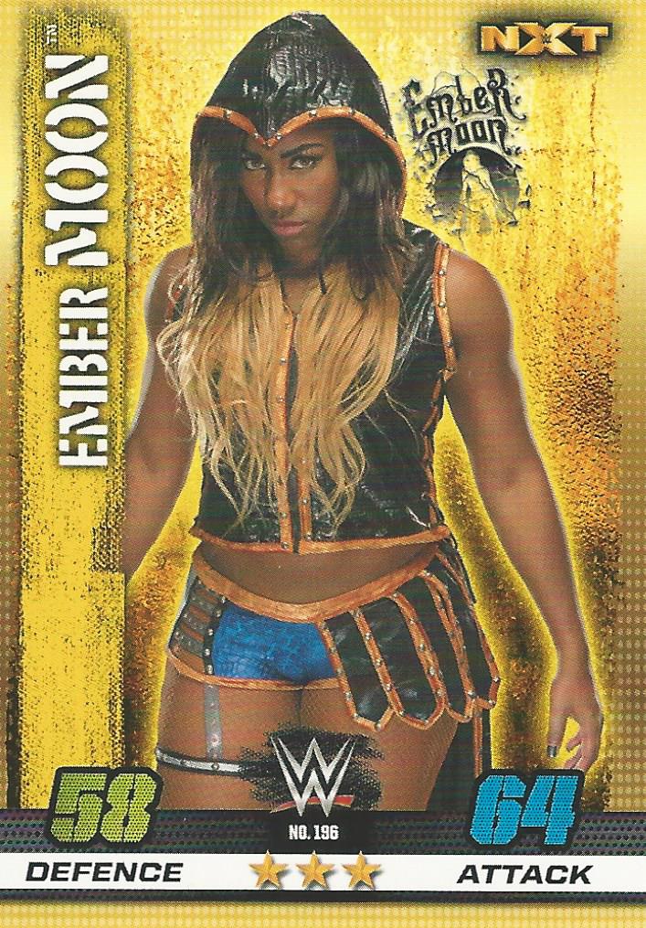 WWE Topps Slam Attax 10th Edition 2017 NXT Ember Moon #196