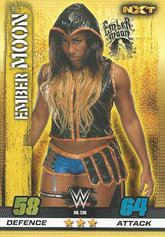 WWE Topps Slam Attax 10th Edition 2017 NXT Ember Moon #196