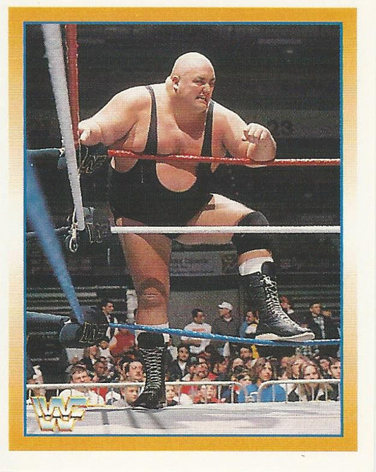 WWF Merlin Stickers 1995 King Kong Bundy #196