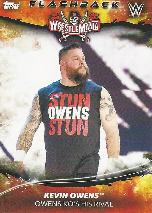 Topps WWE Superstars 2021 Kevin Owens #196
