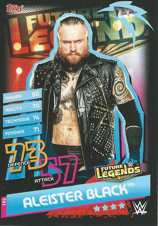 WWE Topps Slam Attax Reloaded 2020 Aleister Black #196