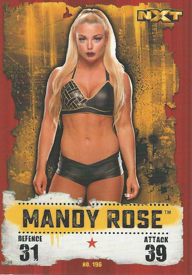 WWE Topps Slam Attax Takeover 2016 Mandy Rose #196
