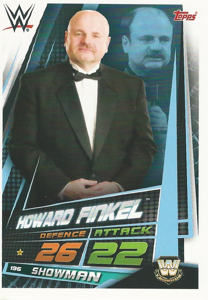 WWE Topps Slam Attax Universe 2019 Howard Finkel #196