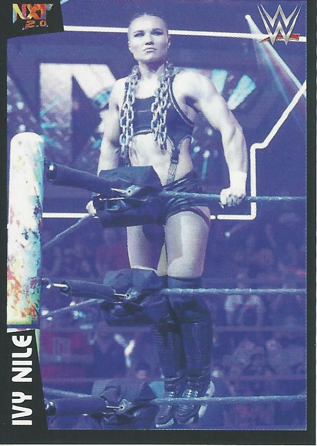 WWE Panini 2022 Sticker Collection Ivy Nile #196