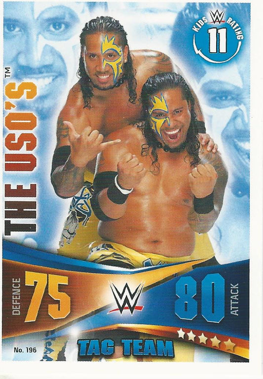 WWE Topps Slam Attax Rivals 2014 The Usos #196
