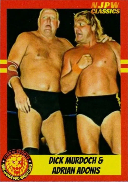 Dick Murdoch & Adrian Adonis trading card PW Catalog