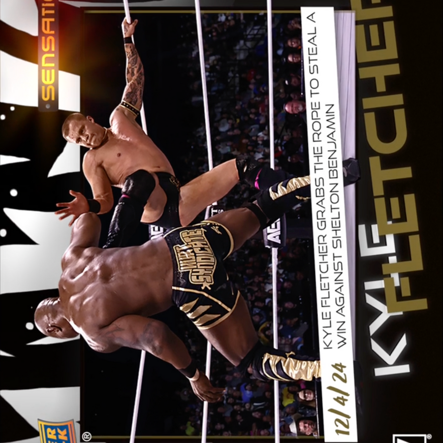 12/4/24 – Kyle Fletcher – Kyle Fletcher Grabs the Ropes to Steal a Win Against Shelton Benjamin