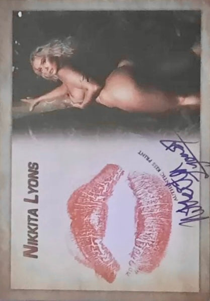 Nikkita Lyons trading card PW Catalog