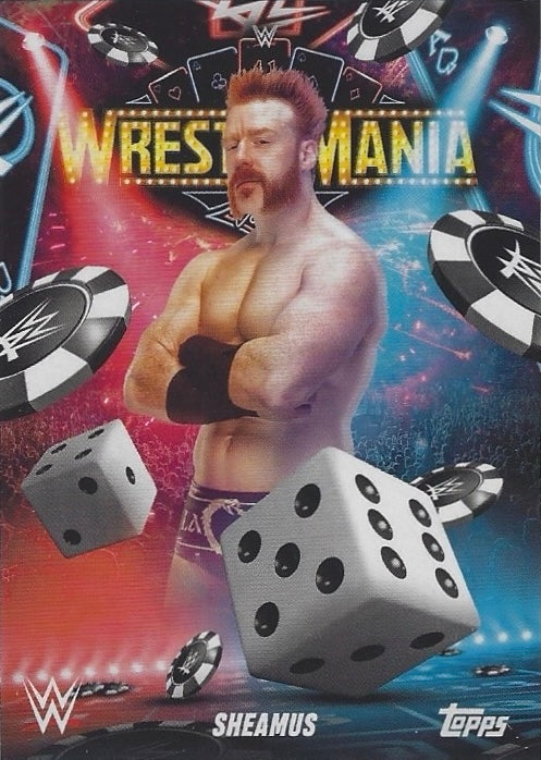 Sheamus trading card PW Catalog