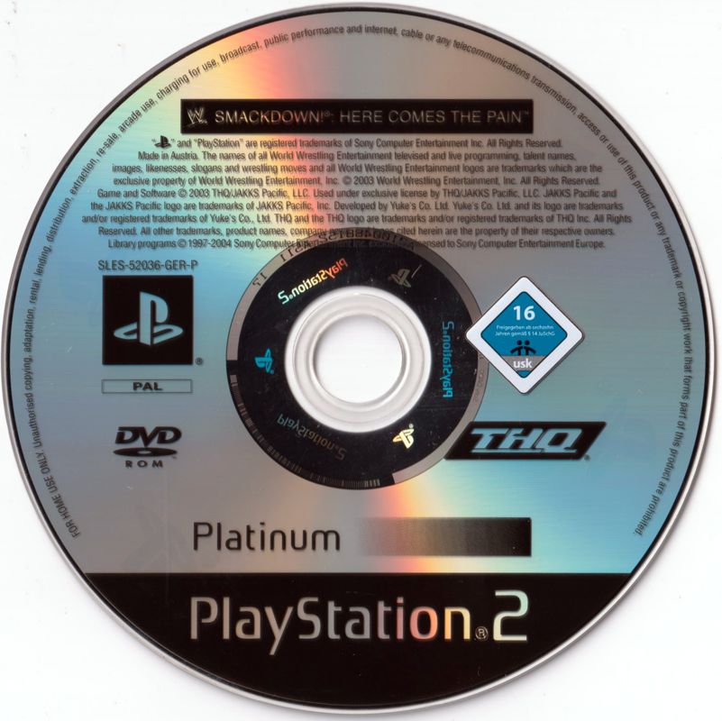 WWE SmackDown Here Comes the Pain [PlayStation 2] PWcatalog