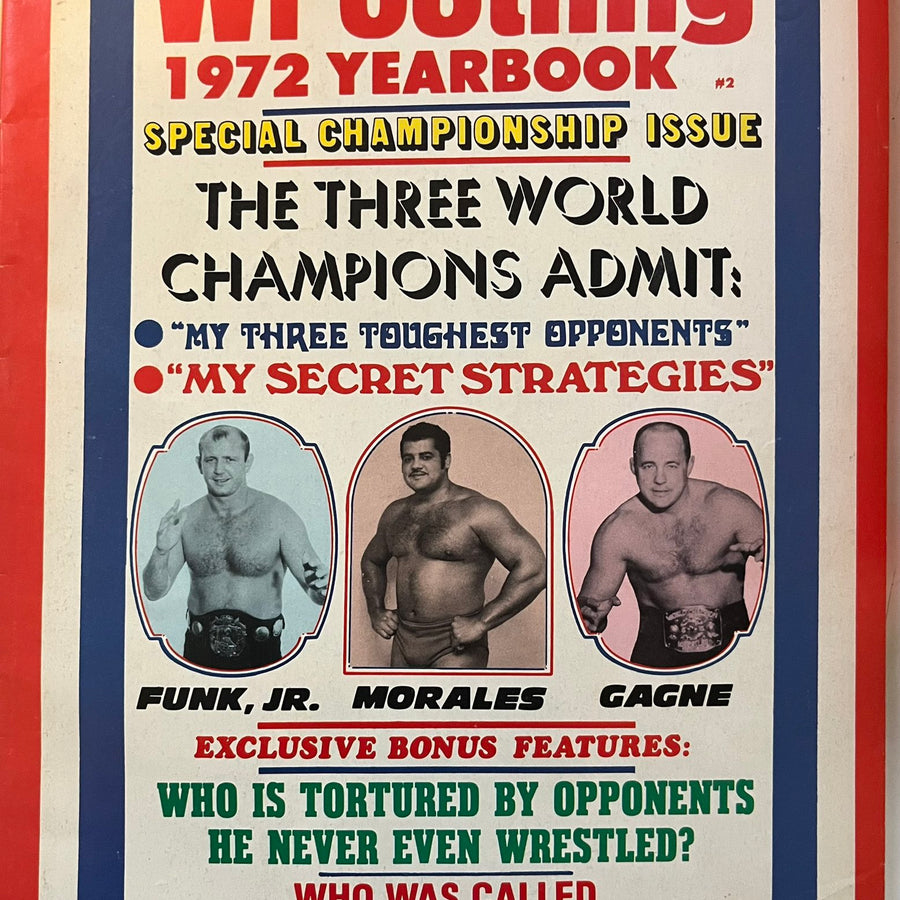 Victory Sports Wrestling Yearbook 1972 Magazine PWcatalog