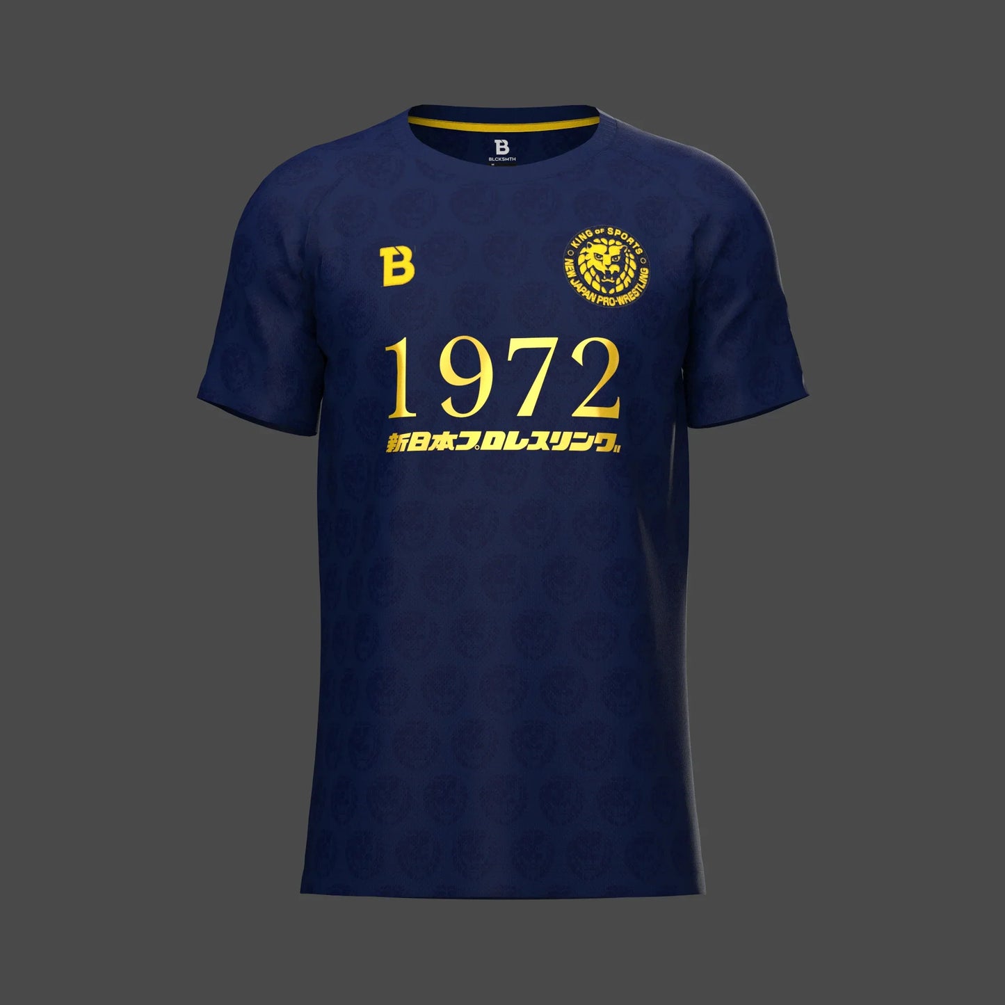 BLCKSMTH x NJPW - Lion Mark Soccer Jersey Shirts & Tops PW Catalog