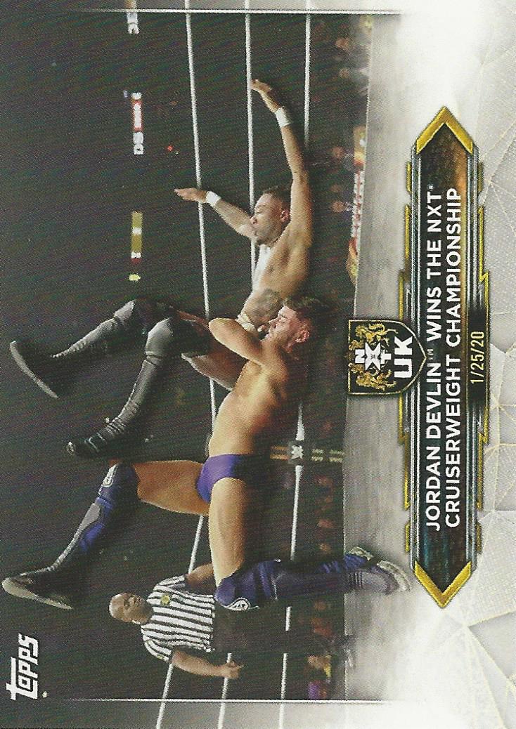 WWE Topps NXT 2020 Jordan Devlin #97