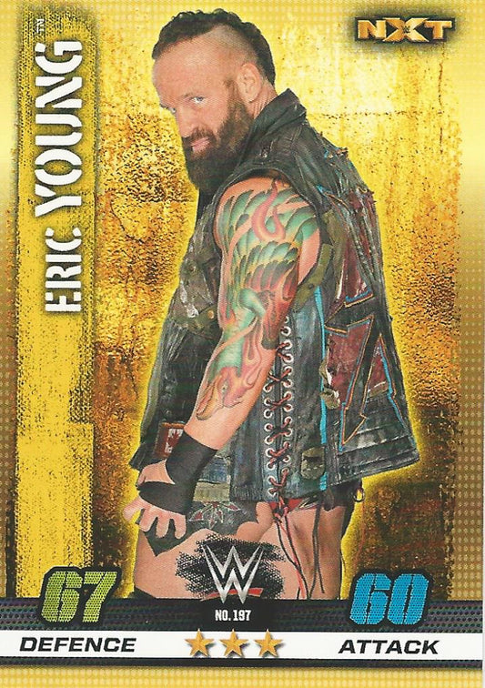 WWE Topps Slam Attax 10th Edition 2017 NXT Eric Young #197