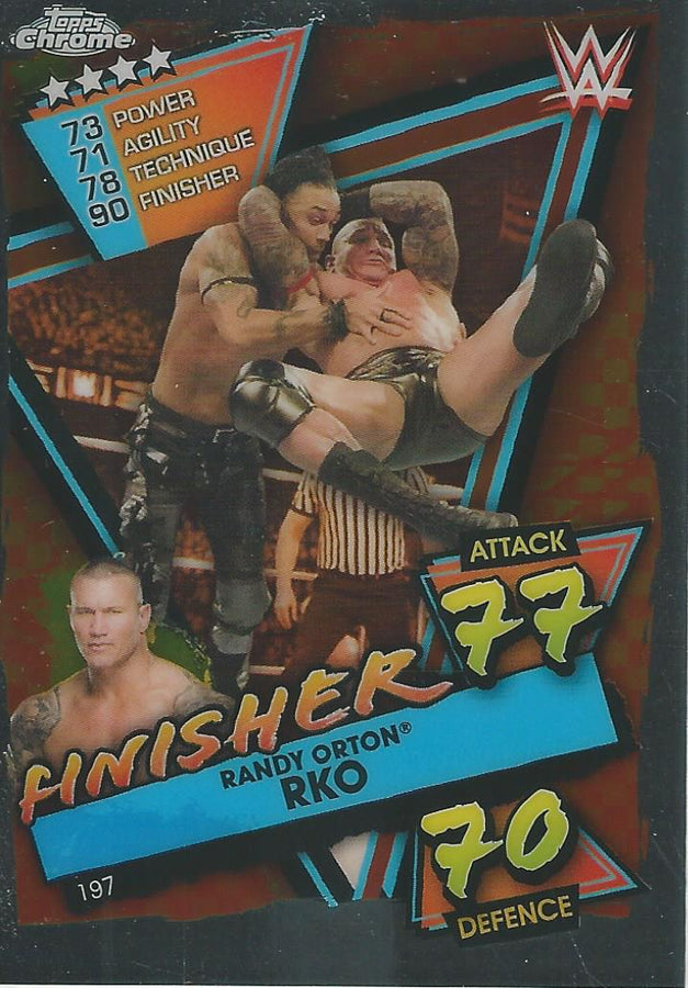 WWE Topps Slam Attax Chrome 2021 Randy Orton #197